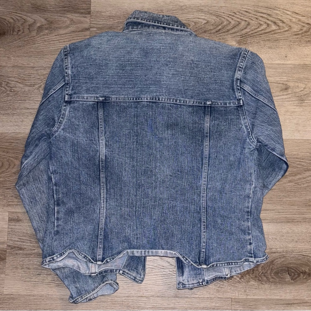 Old School Vintage Blue Denim Jacket - Picture 2 of 6